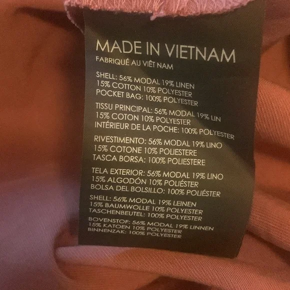 Club Monaco Day To Night Linen Mini Dress Size 12 - Picture 7 of 9